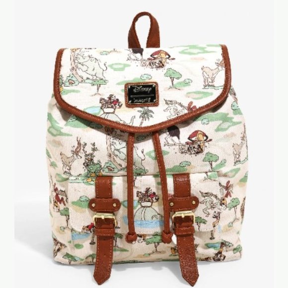 Loungefly Handbags - Loungefly Disney Mickey Mouse Safari Rucksack Backpack
